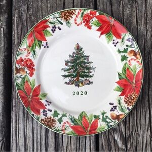 Spode Christmas Tree 2020 Annual Collector Plate 7.75”